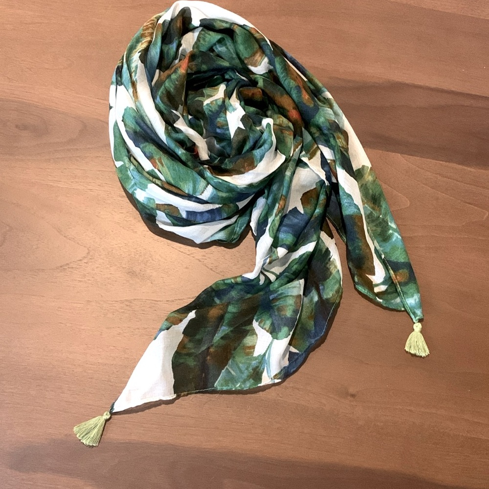 Fashion Scarf - Soft Sheer Fabric - Large 76”x 25”